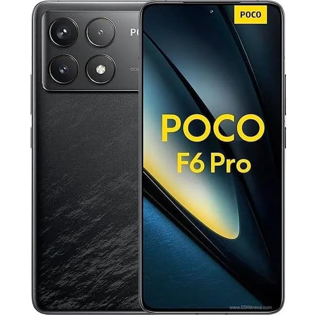 شاومي بوكو F6 Pro 5G – ثنائي الشريحة – إصدار جلوبال – اسود
