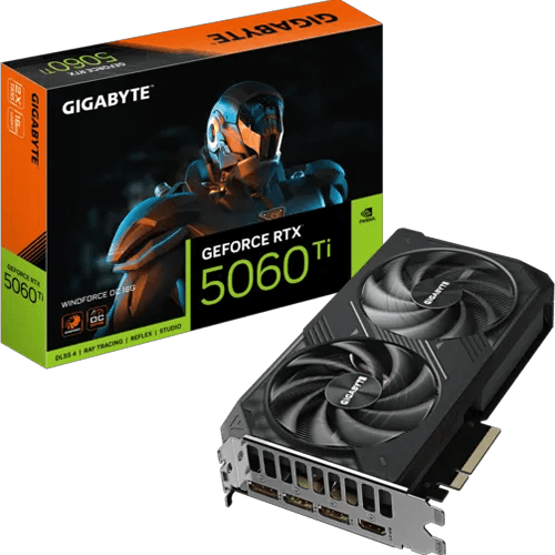 GIGABYTE GeForce RTX 5060 Ti WINDFORCE OC 16G Graphics Card