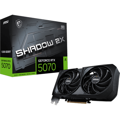 MSI GeForce RTX 5070 12G SHADOW 2X OC Graphics Card