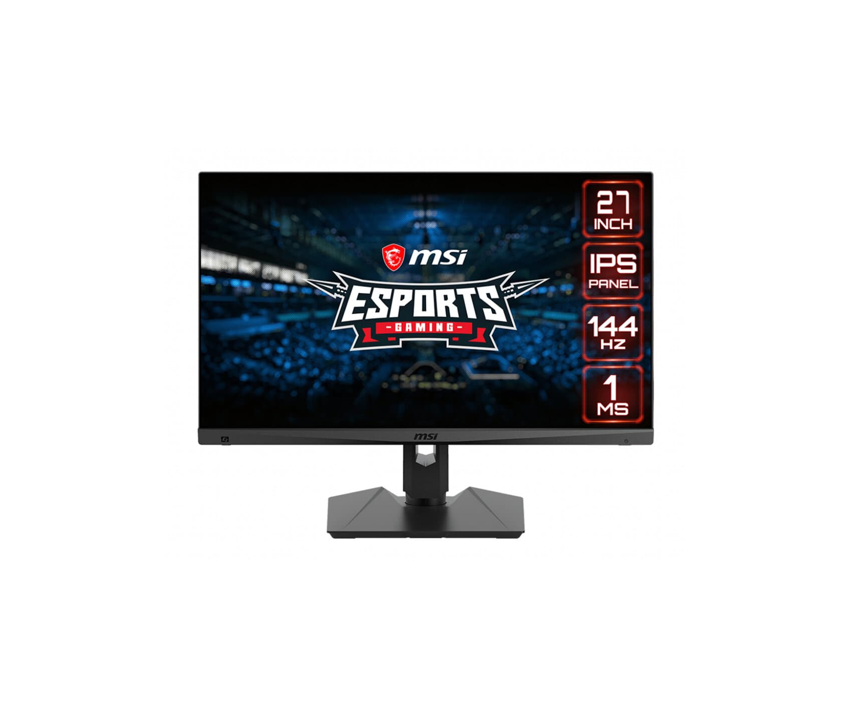 شاشة ام اس اي Optix MAG274R - IPS للجيمنج eSports - 1080P - 1ms - 144Hz - HDR - FreeSync