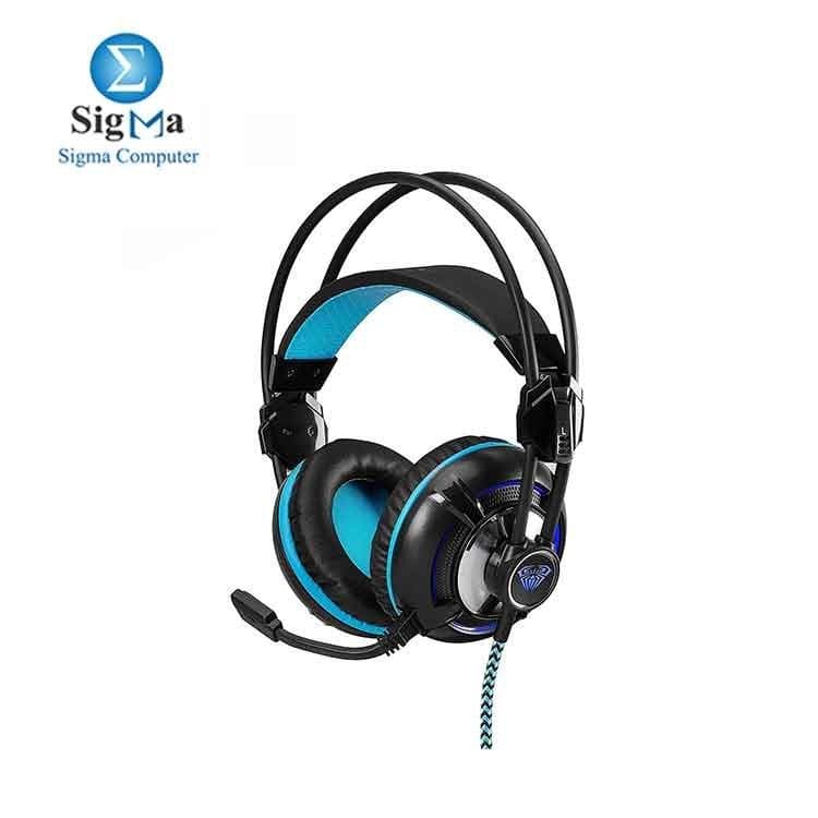 سماعة جيمنج Aula Spirit Wheel 609V مع ميكروفون مدمج