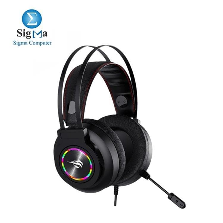 سماعة جيمنج هافيت H654D RGB، جاك 3.5mm