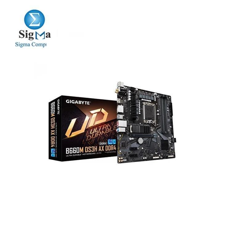 لوحة أم جيجابايت انتل B660M DS3H AX DDR4