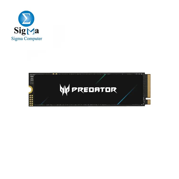 ACER Predator GM6 2TB PCIe 4.0 NVMe SSD – Gen4x4 Up to 7200MB/s Read & 6200MB/s Write.