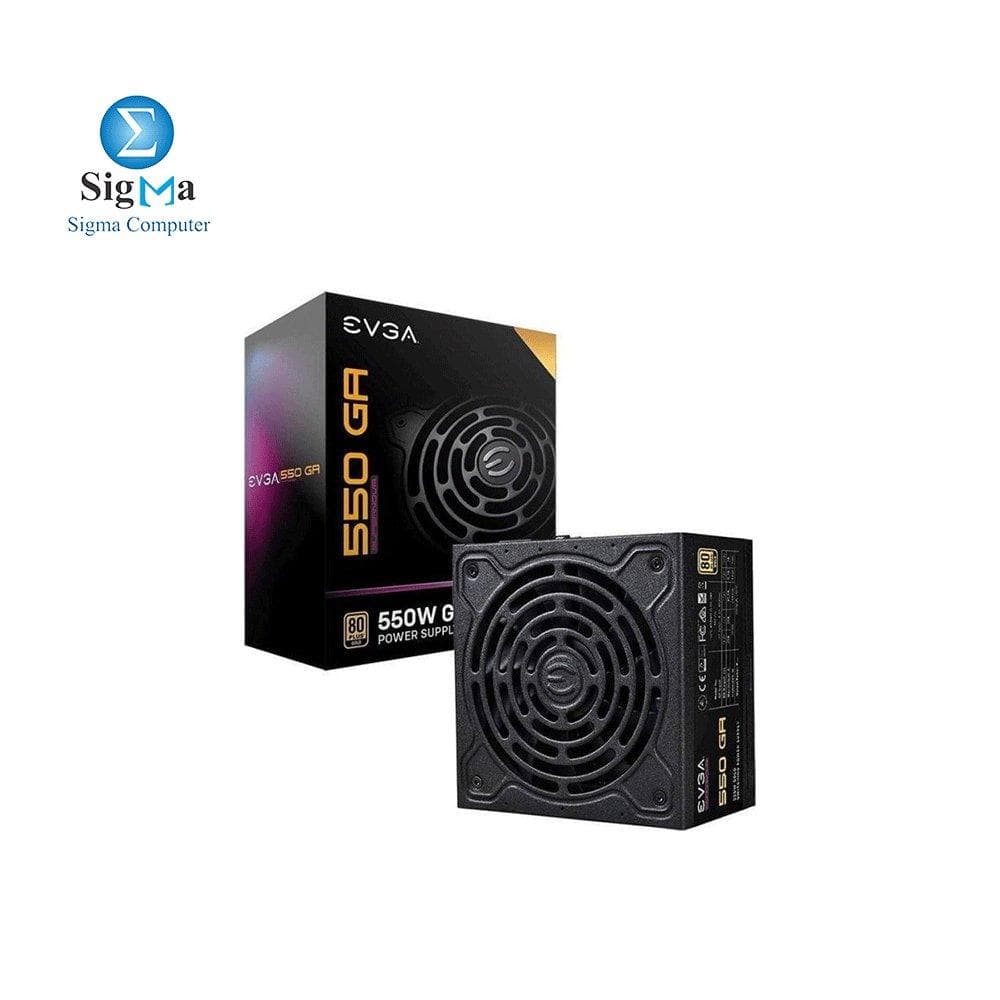 مزود طاقة EVGA Supernova بقدرة 550W، تصنيف 80+ Gold، كامل الوحدات (220-GA-0550-X2)
