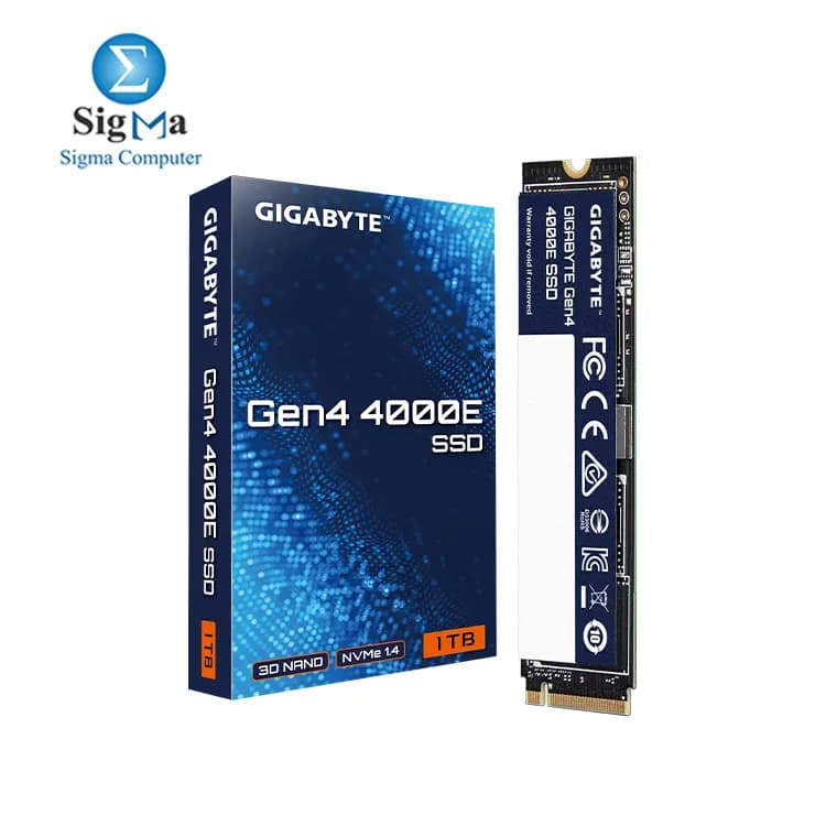 GIGABYTE 4000E 1TB Gen 4 SSD M.2