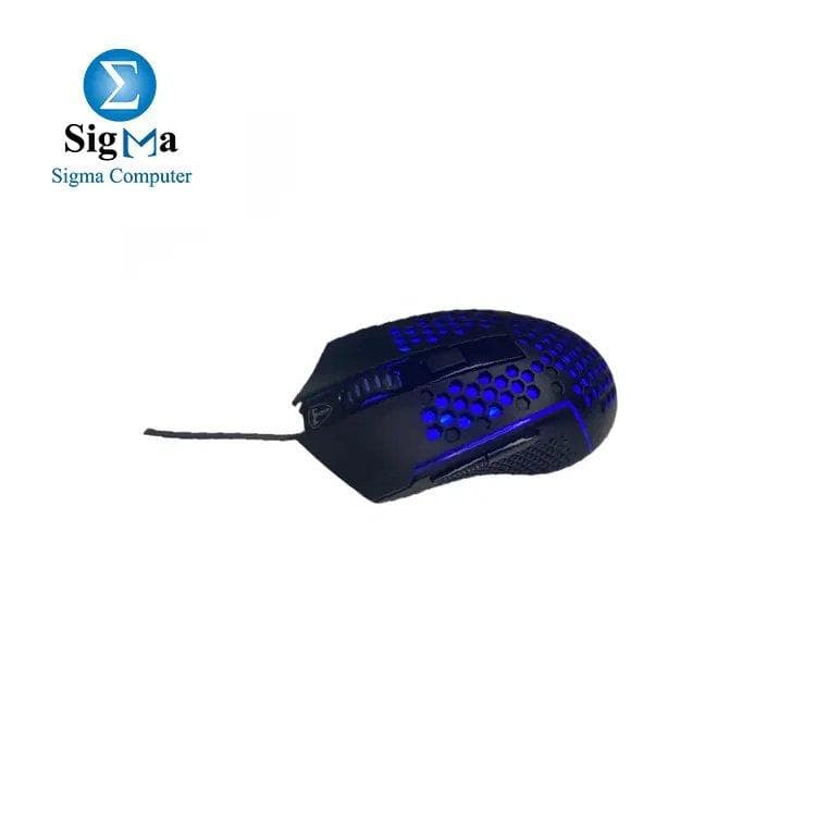 T-Dagger TGM114 Tonscrap Gaming Mouse – 4-Level DPI – RGB Backlight – Ergonomic Grip – Honeycomb Lightweight Design – Black
