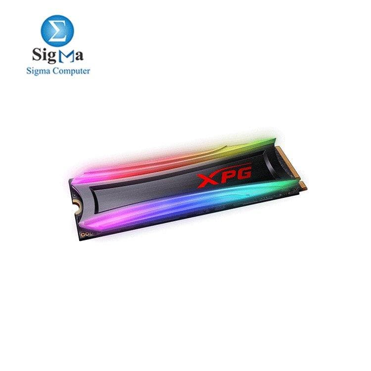 هارد SSD من XPG SPECTRIX S40G سعة 512GB بمنفذ PCIe Gen3x4 M.2 NVME