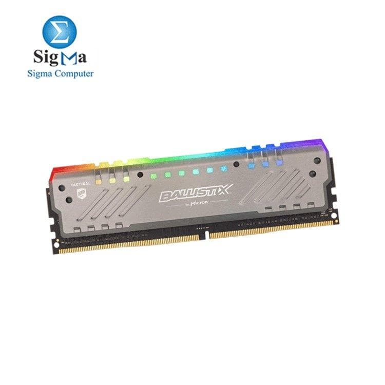 رامات جيمنج Ballistix Tactical Tracer RGB سعة 8GB DDR4-3200 UDIMM