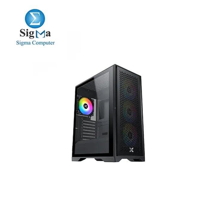 كيسة XIGMATEK LUX S MID TOWER بـ 4 مراوح