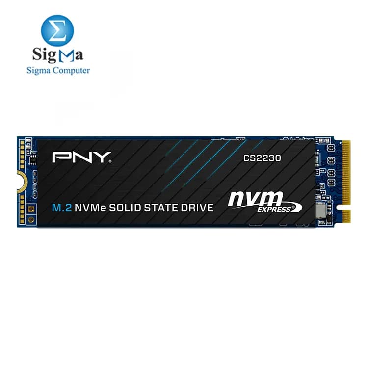 PNY CS2230 1TB M.2 NVMe SSD PCIe Gen3 x4 up to 3 300 MB s read 2 600 MB s write 3D NAND compact 2280 form factor