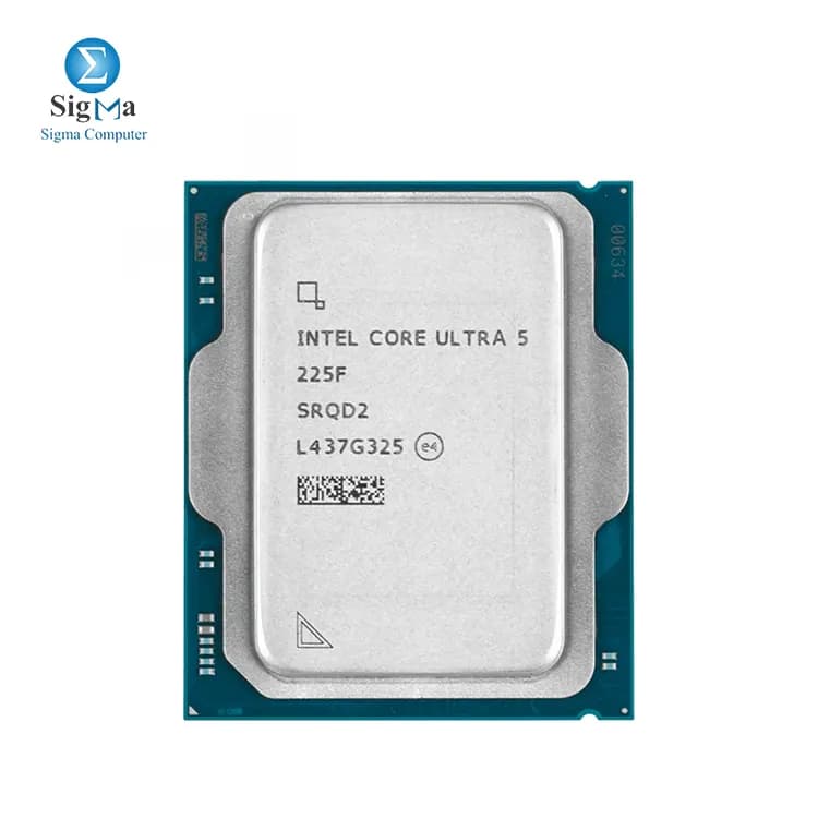 INTEL Ultra 5-225F 10(6P-4E)/10, 2.7GHz/4.9GHz 20MB,65W TDP, Socket LGA 1851 TREY