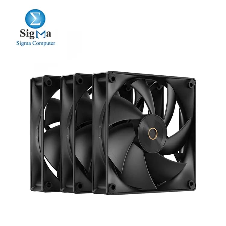 مراوح Ocypus Delta F12 أسود 3 في 1