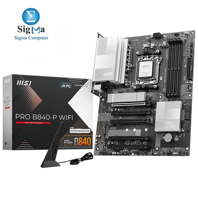 لوحة أم ام اس اي PRO B840-P WIFI سوكيت AM5 LGA 1718