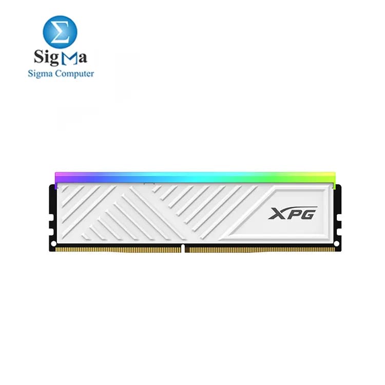 XPG 8G D35 White 8G 3200Mhz RGB CL-16-20-20