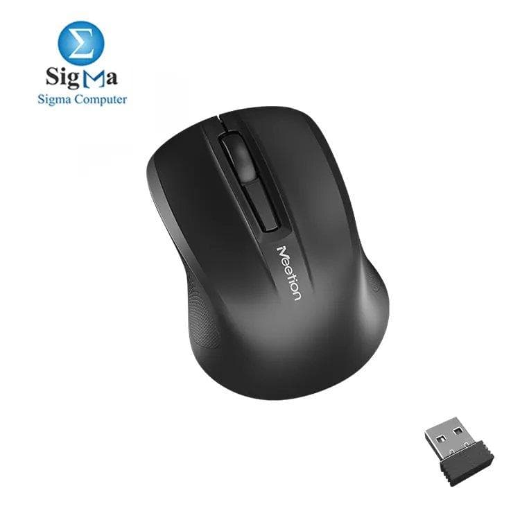 ميتيون MiniGo ماوس لاسلكي ضوئي صامت صغير 2.4G بتقنية نقل البيانات