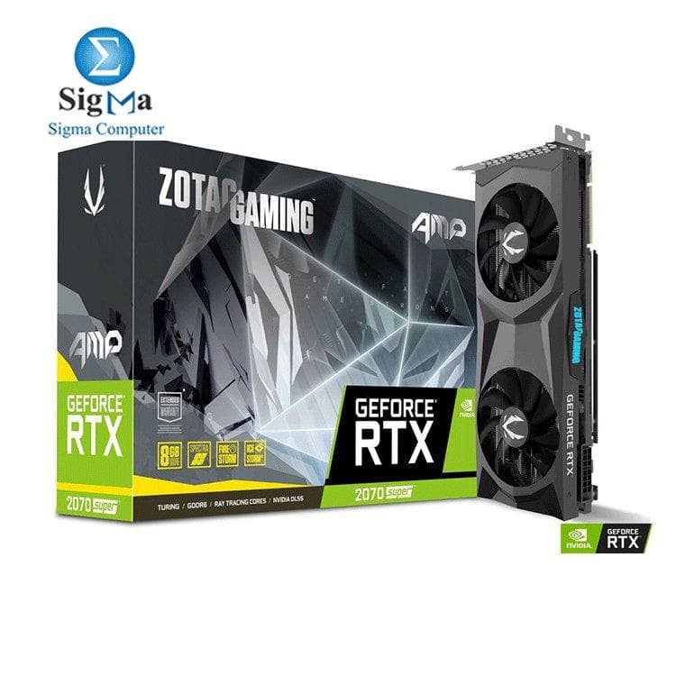 كرت شاشة ZOTAC GAMING GeForce RTX 2070 SUPER AMP