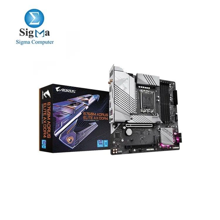 جيجابايت B760M AORUS ELITE AX DDR4