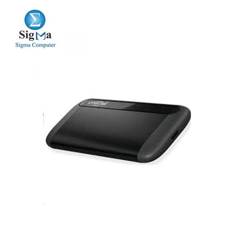 هارد Crucial X8 سعة 500GB محمول SSD – سرعة تصل إلى 1050MB/s – منفذ USB 3.2 – هارد خارجي، USB-C، USB-A – موديل CT500X8SSD9