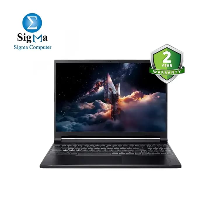 لابتوب ايسر نيترو V16S ANV16S-71-79TT بمعالج انتل Core 7 240H وكرت شاشة انفيديا GeForce RTX 5060 8GB ورام 16GB DDR5 وهارد 512GB Nvme GEN 4 وشاشة 16 بوصة WQXGA IPS 180Hz وإضاءة كيبورد بيضاء وويندوز 11