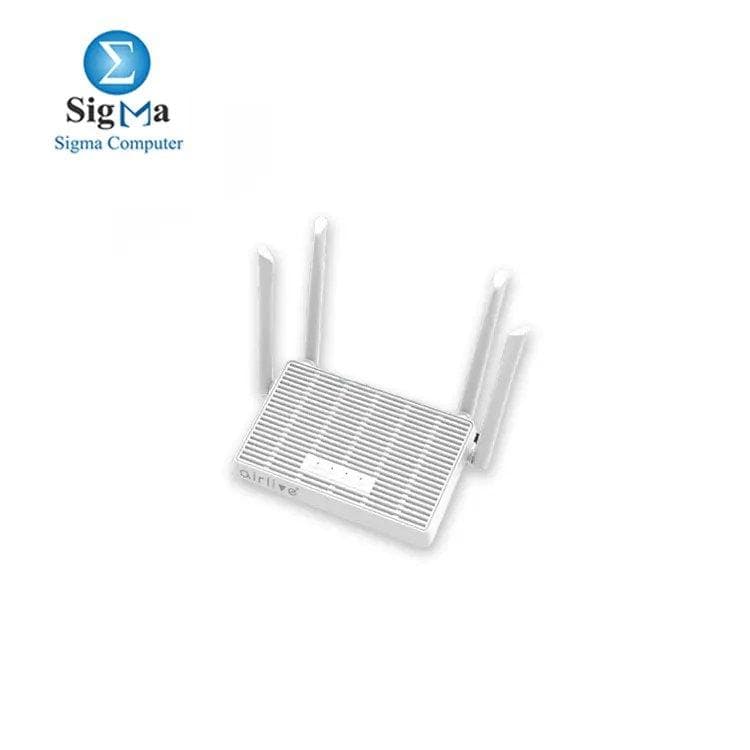ايرلايف اكسيس بوينت W6184QAX واي فاي 6 بسرعة 1800Mbps راوتر ابيض