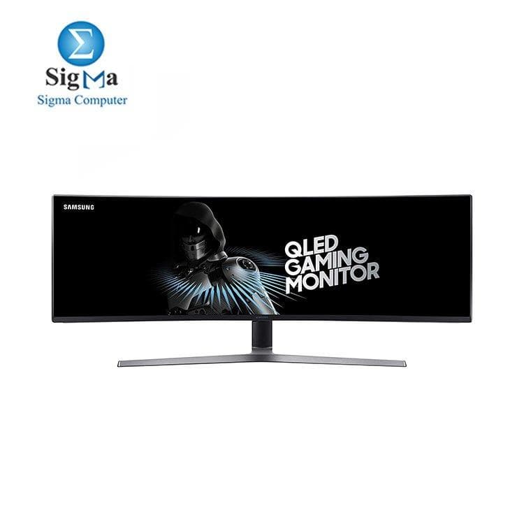 شاشة سامسونج LC49HG90DMMXZN 49 بوصة جيمنج 3840 x 1080 144Hz فائقة العرض منحنية