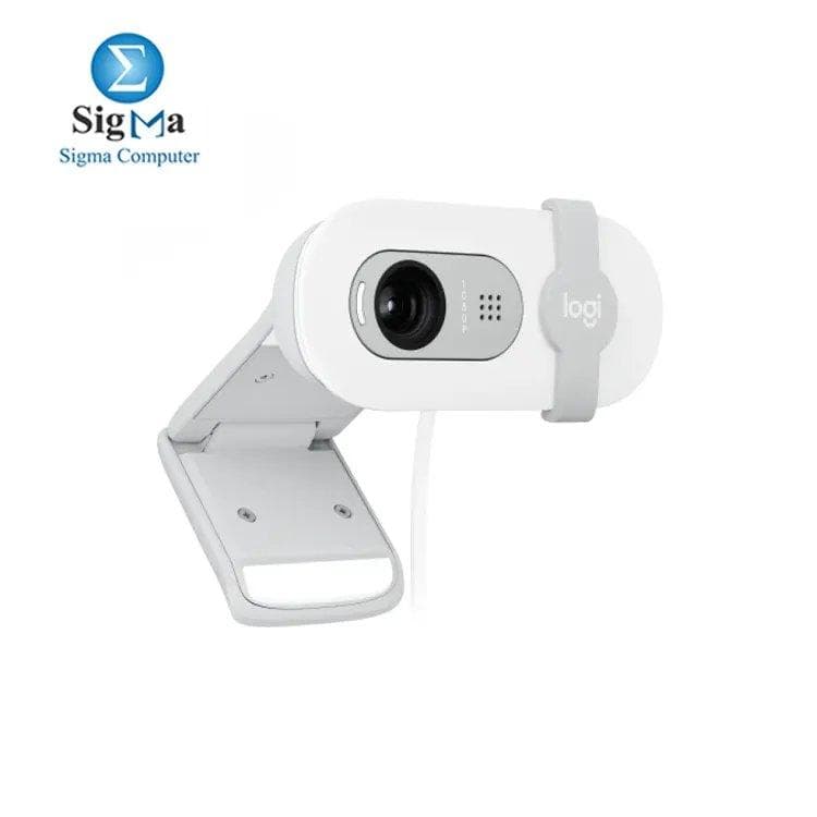 Logitech Brio 100 Full HD 1080p Webcam - Off White