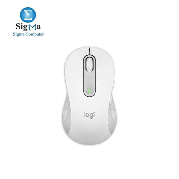 ماوس لوجيتك M650 Signature بلوتوث - أبيض أوف وايت - 910-006255