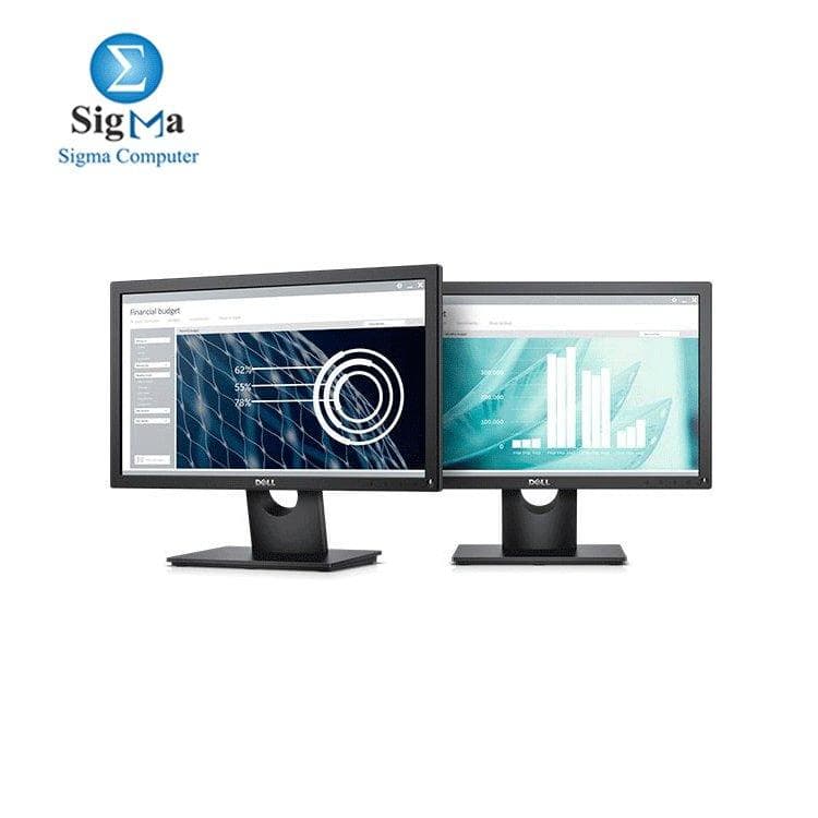 شاشة ديل 19 بوصة E1916He، لوحة TN، تردد 60HZ، استجابة 5MS