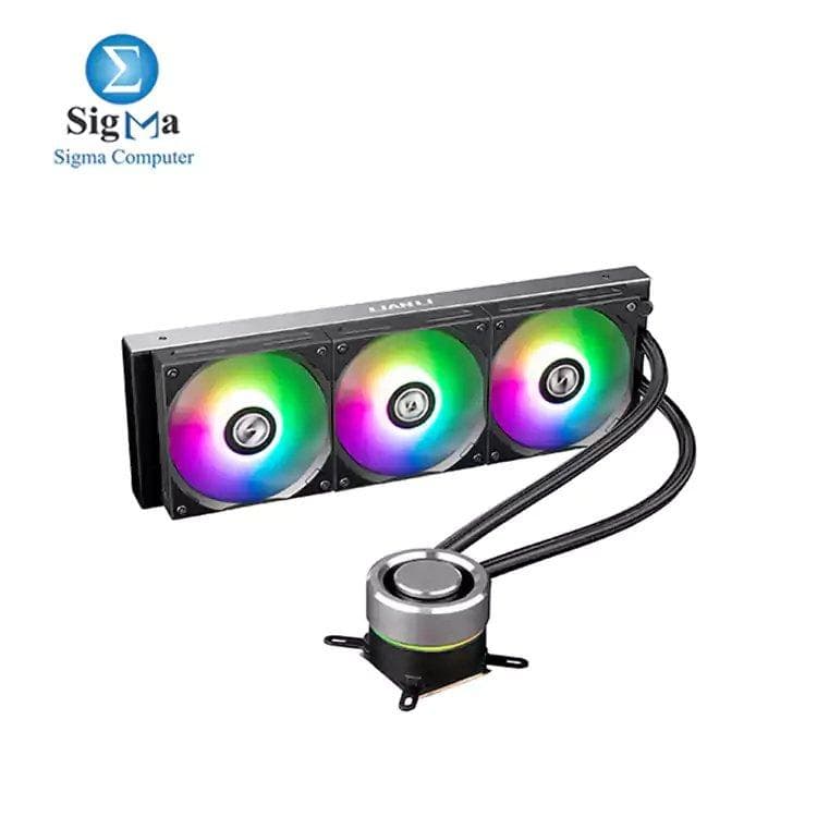 ليان لي GALAHAD AIO 360 مبرد مائي للمعالج RGB - أسود
