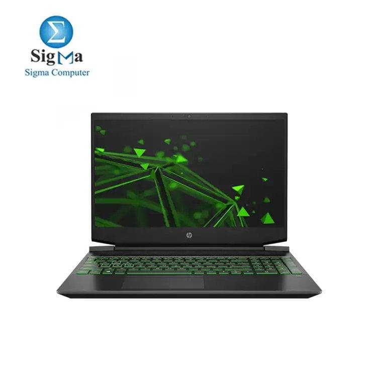 لابتوب جيمنج HP Pavilion 15-ec2019ne، معالج AMD Ryzen 7 5800H، رام 16 GB، هارد 512 GB M.2 SSD، شاشة 15.6 FHD IPS، كرت شاشة GeForce RTX 3050Ti 4 GB