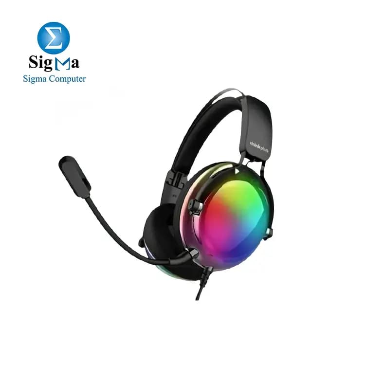 Lenovo ThinkPlus Wired RGB Gaming Headphone USB (Model G86B) – Black