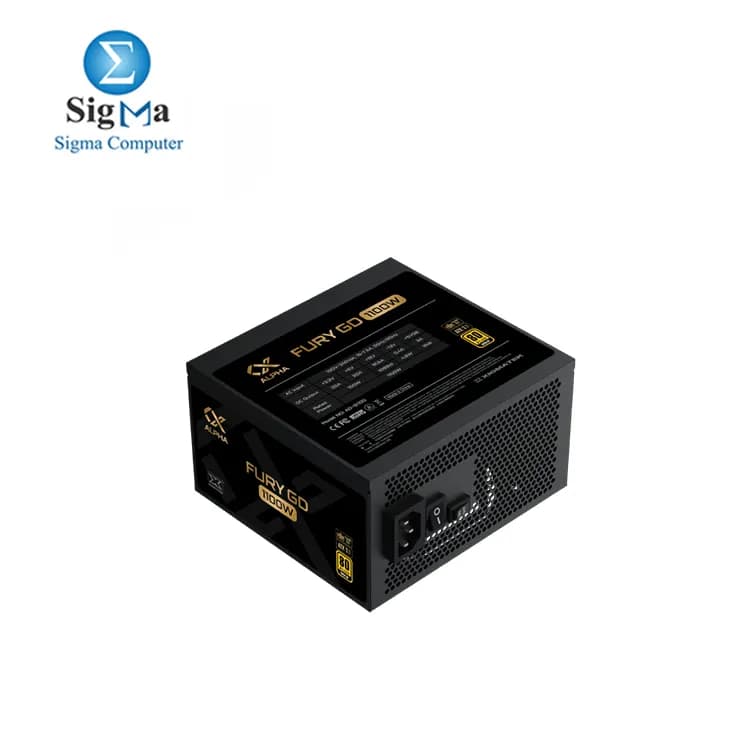 باور سبلاي XIGMATEK Fury 1100W 80+ Gold كامل الكابلات