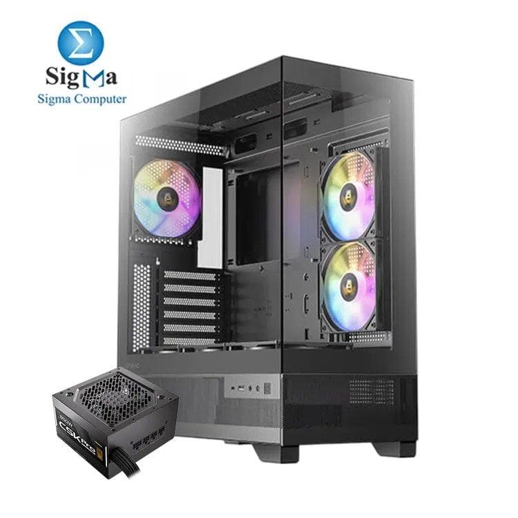 ANTEC CX700 ARGB 3Fan 120M+PSU Antec CSK Pro 850Bronze SEMI-MODULAR ATX3