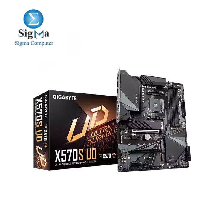 لوحة أم جيجابايت X570S UD (rev. 1.0) مع نظام طاقة رقمي 12+2 Phases