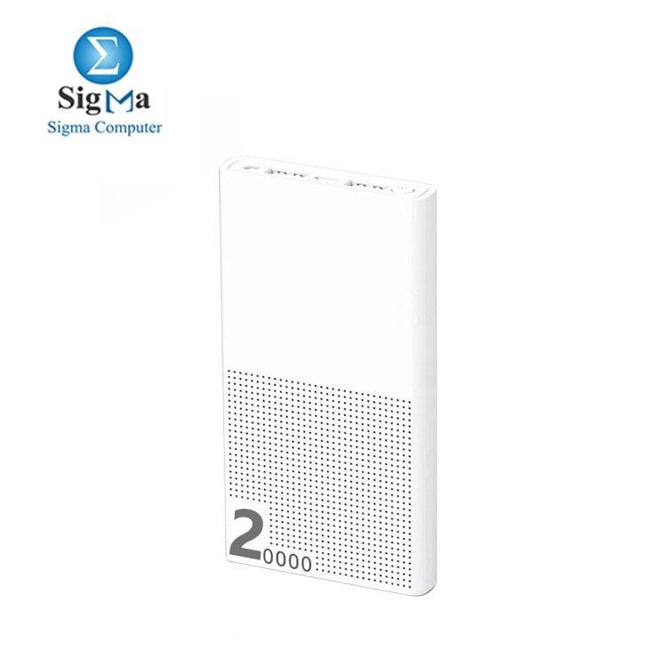 Extra 20000mAh Power Bank - White