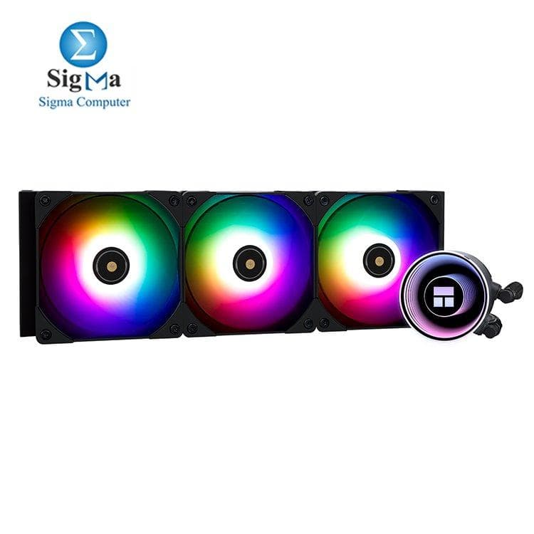 مبرد مائي للمعالج Thermalright Frozen Notte 360 ARGB أسود V2