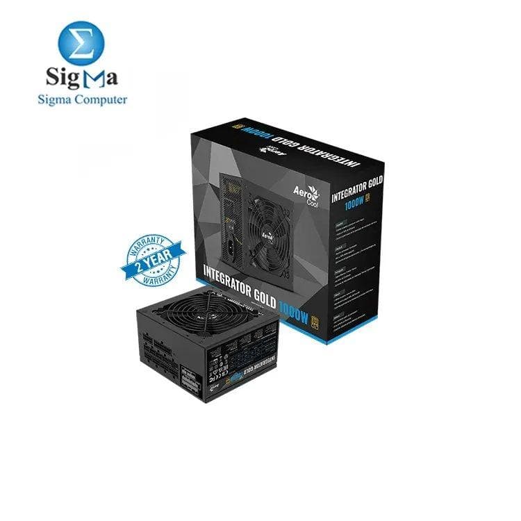 باور سبلاي ايروكول Integrator Gold 1000W 80PLUS GOLD بالكامل