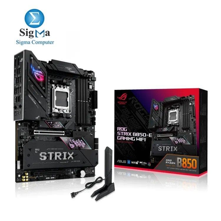 لوحة أم اسوس ROG STRIX B850-E GAMING واي فاي سوكت AM5 LGA 1718