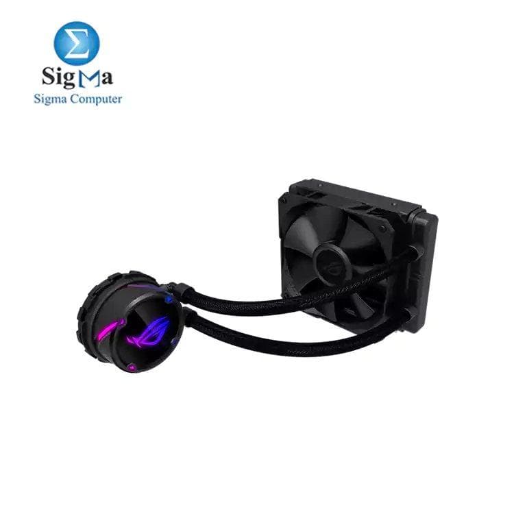 مبرد مائي للمعالج اسوس ROG STRIX LC 120 مع تقنية Aura Sync RGB ومروحة رادياتير 120mm