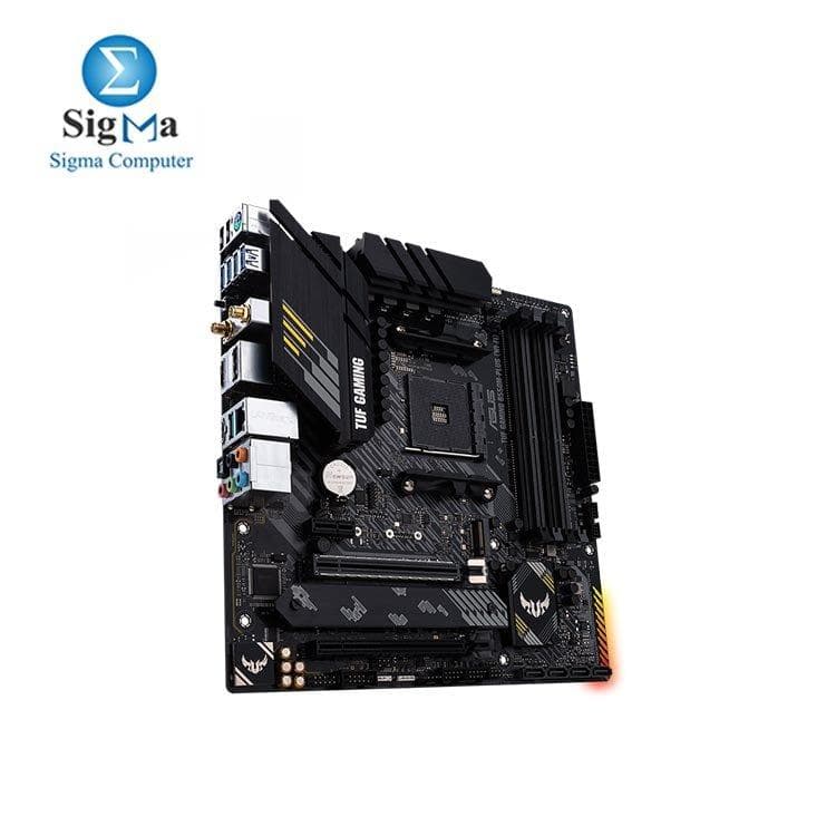 لوحة أم اسوس TUF GAMING سوكيت AMD B550M-PLUS (WI-FI)