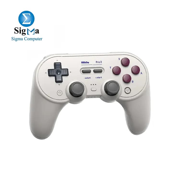 8BitDo - Pro 2 Bluetooth Controller for Switch, Windows, macOS, Android, and Steam Deck with Hall Effect Joysticks - G Classic