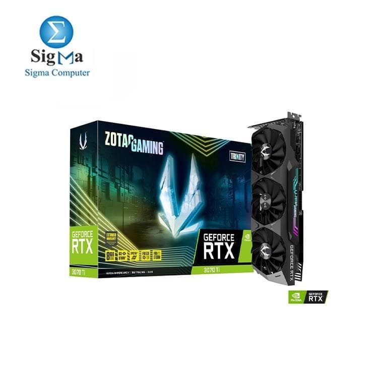 كرت شاشة زوتاك جيمنج GeForce RTX 3070Ti 8G DDR6 Trinity