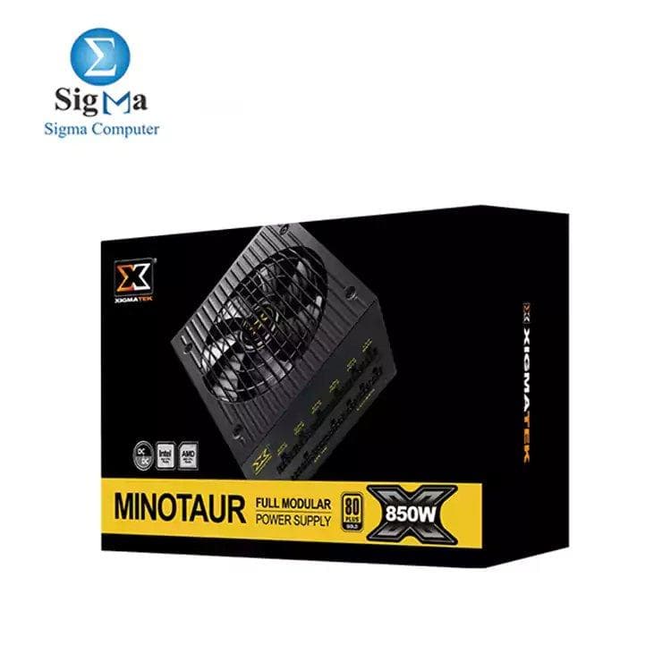 مزود طاقة زيجماتيك Minotaur 850W 80 PLUS GOLD كامل الكابلات