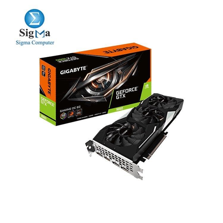 Gigabyte GeForce® GTX 1660 GAMING OC 6G