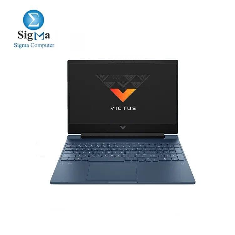لابتوب اتش بي Victus FB0070NIA - معالج AMD Ryzen 5 5600H - كرت شاشة AMD Radeon RX 6500M 4GB - رام 8GB DDR4 3200 MHz - هارد 512GB NVMe SSD - شاشة 15.6 FHD IPS 144Hz