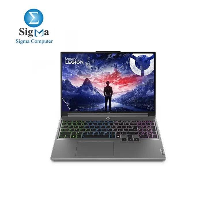 LENOVO Legion 5 16IRX9 83DG004NUS Intel Core i7-14650HX - RTX 4060 8GB - 16GB DDR5 5600MHz - 512GB M.2 GEN4 - 16 WQXGA IPS 100 - 350nits - sRGB 165Hz - RGB Backlit keyboard - Windows 11 - LUNA GREY