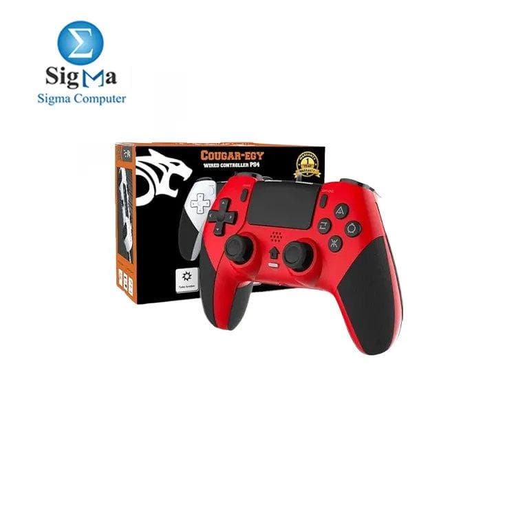 COUGAR-EGY (T29) Vibration Wired Controller for PC – Red
