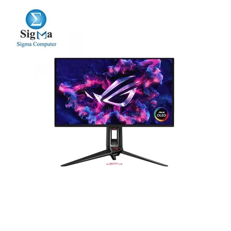 شاشة جيمنج اسوس ROG Swift OLED (PG27UCDM) - 27 بوصة 4K QD-OLED، 240Hz، 0.03ms، متوافقة مع G-SYNC