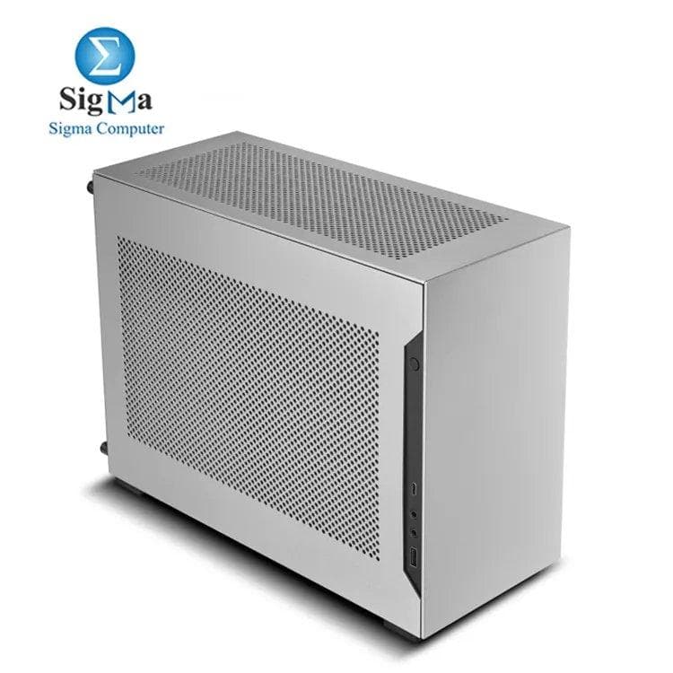 Lian Li A4-H2O: 11L Mini-ITX case with PCIe 4.0 riser, supports 322mm GPU, 240mm radiator, SFX/SFX-L PSU, and 2x 120mm top fans